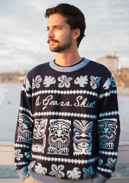 Blue shop ugly sweater