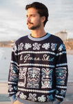 Blue Christmas Ugly Sweater