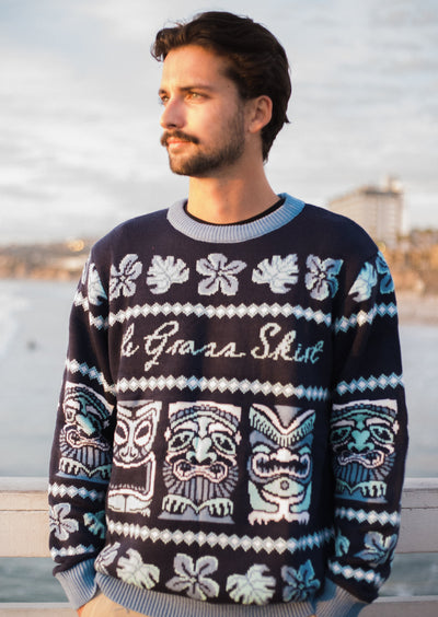 Blue Christmas Ugly Sweater