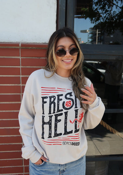 Fresh as Hell Crewneck