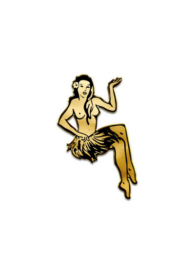 Hula Girl Pin
