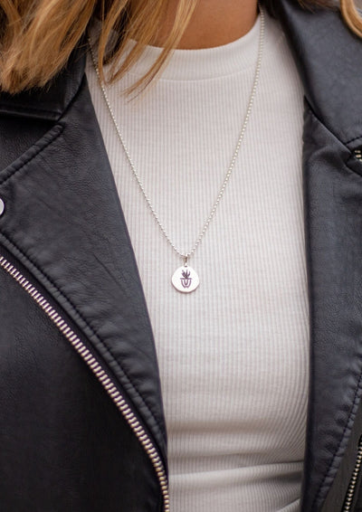 Waverly Silver Pendant